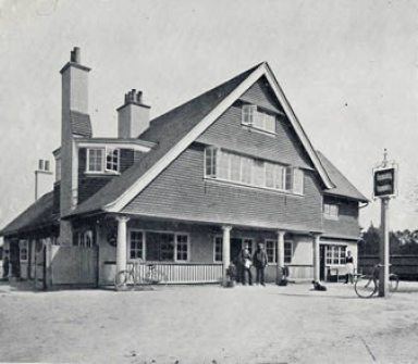 The inn taken by Walder circa 1901
