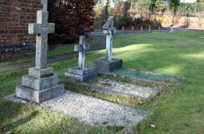 The Graves of Mrs Ada Vertue Father Harnett & Father Harvey