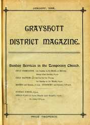 Cover of first Magazine-January 1898