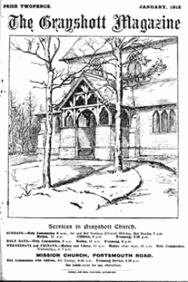 Parish Magazine cover 1918