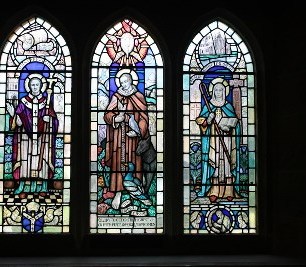 St Augustine of Canterbury, St Francis of Assisi, St Hilda of Whitby